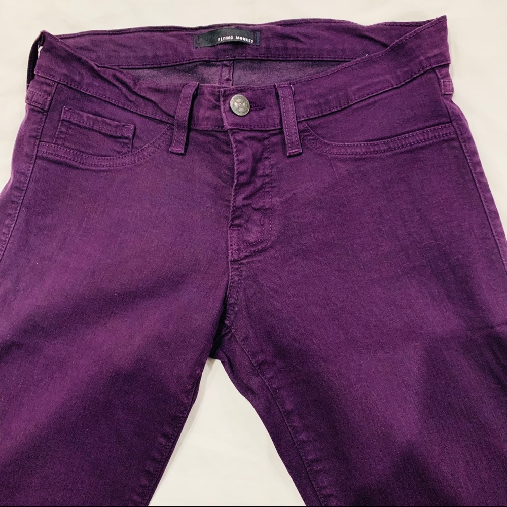 Flying Monkey Purple Jeans